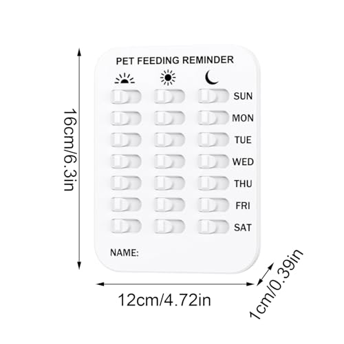 Fütterungsplan für Hunde und Katzen, magnetisch 5 Fütterungsplan für Hunde und Katzen, magnetisch - Image 5