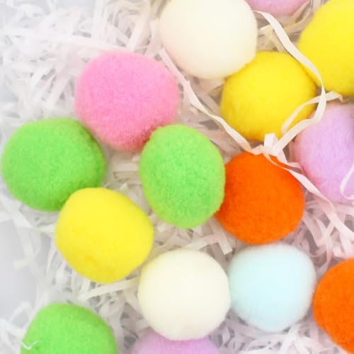 20 Plüsch-Katzenbälle 3 cm, bunt 3 20 Plüsch-Katzenbälle 3 cm, bunt - Image 3