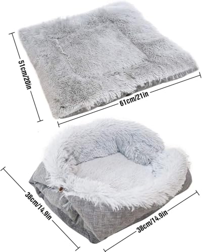 Tel Charme Katzenbett 2 in 1 Plüsch 4 Tel Charme Katzenbett 2 in 1 Plüsch - Image 4