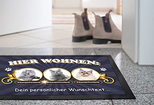 Personalisierte Katzen Fußmatte mit Foto 5 Personalisierte Katzen Fußmatte mit Foto - Image 5