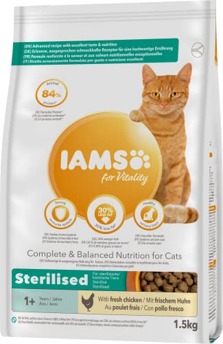 IAMS Trockenfutter für sterilierte Katzen 1,5kg 6 IAMS Trockenfutter für sterilierte Katzen 1,5kg - Image 6