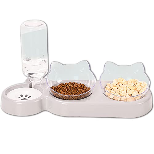 Katzenfutter- und Wassernapf