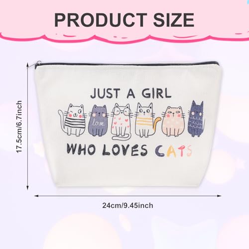 Katzen-Make-up-Tasche für Katzenliebhaber 2 Katzen-Make-up-Tasche für Katzenliebhaber - Image 2