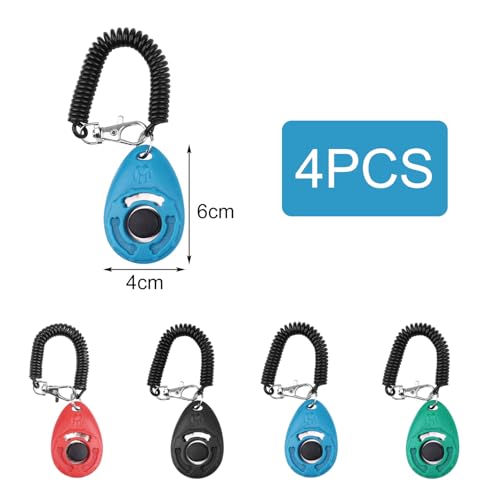 Hunde Clicker mit großem Knopf 4 Stück 2 Hunde Clicker mit großem Knopf 4 Stück - Image 2