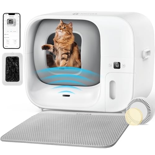 Selbstreinigende Katzentoilette