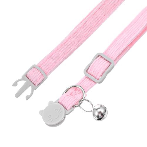 Katzenhalsband Cord mit Glöckchen und Fliege 3 Katzenhalsband Cord mit Glöckchen und Fliege - Image 3
