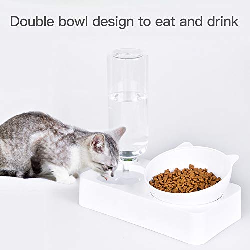 Katzennapf mit Wasserflasche für Hunde und Katzen 2 Katzennapf mit Wasserflasche für Hunde und Katzen - Image 2