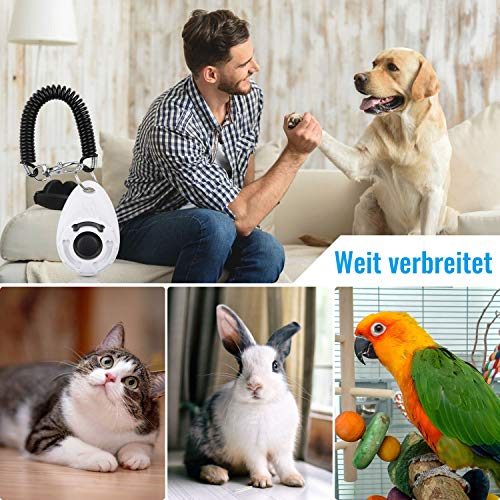 Diyife Hunde Clicker mit Handschlaufe (2 Stück) 5 Diyife Hunde Clicker mit Handschlaufe (2 Stück) - Image 5