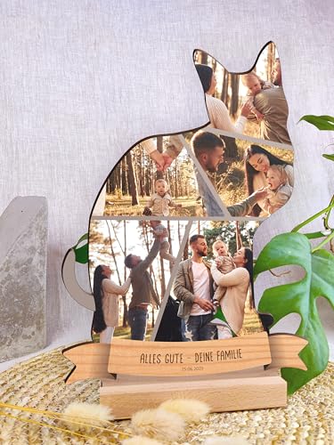 Personalisierte Katzenfoto Holzbild Geschenk 4 Personalisierte Katzenfoto Holzbild Geschenk - Image 4