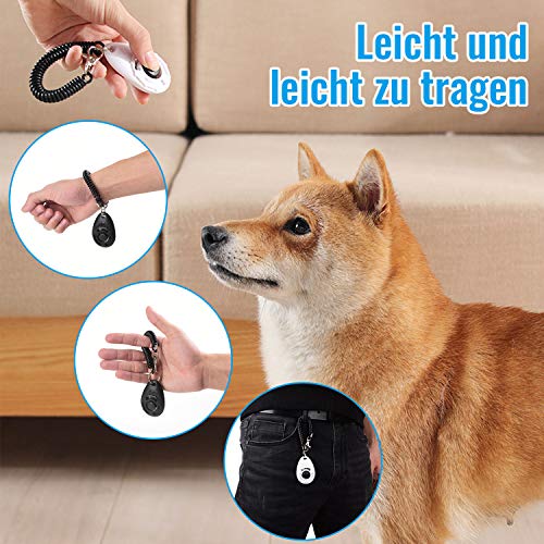 Diyife Hunde Clicker mit Handschlaufe (2 Stück) 6 Diyife Hunde Clicker mit Handschlaufe (2 Stück) - Image 6