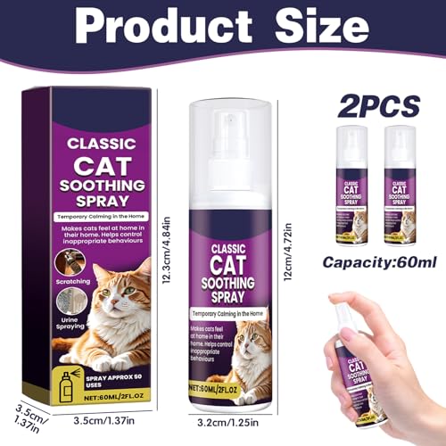Ronronner Katzen Beruhigungsspray mit Pheromonen 2 Ronronner Katzen Beruhigungsspray mit Pheromonen - Image 2