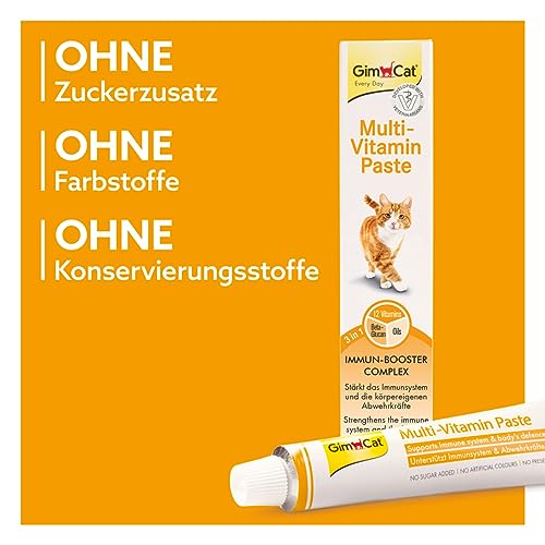GimCat Multi-Vitamin Paste für Katzen 4 GimCat Multi-Vitamin Paste für Katzen - Image 4