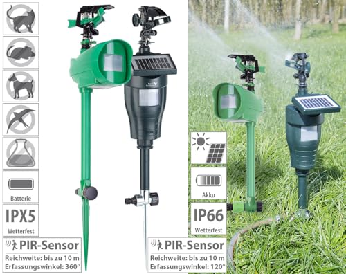 Wasserstrahl-Tierschreck mit PIR-Sensor und Solar 4 Wasserstrahl-Tierschreck mit PIR-Sensor und Solar - Image 4