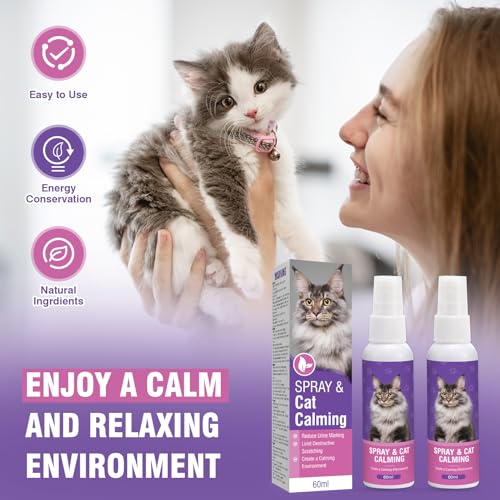 Katzen Beruhigungsspray 60ml 2 Stück 4 Katzen Beruhigungsspray 60ml 2 Stück - Image 4