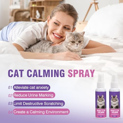 Katzen Beruhigungsspray 60ml 2 Stück 2 Katzen Beruhigungsspray 60ml 2 Stück - Image 2