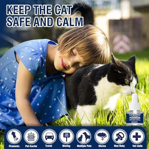 Katzenberuhiger Pheromone Nachfüllflakons 3x48ml 3 Katzenberuhiger Pheromone Nachfüllflakons 3x48ml - Image 3