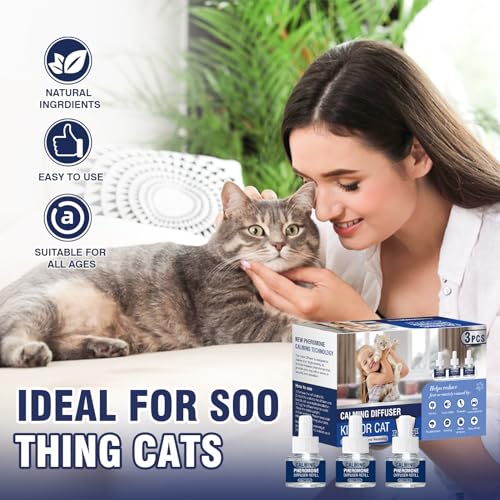 Katzenberuhiger Pheromone Nachfüllflakons 3x48ml 5 Katzenberuhiger Pheromone Nachfüllflakons 3x48ml - Image 5