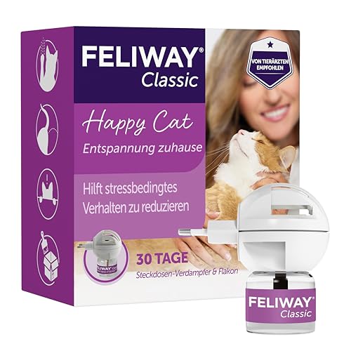 FELIWAY Classic Verdampfer Set für Katzen 1 FELIWAY Classic