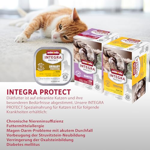 Animonda INTEGRA PROTECT Diabetes Katzenfutter 16x100g 4 Animonda INTEGRA PROTECT Diabetes Katzenfutter 16x100g - Image 4
