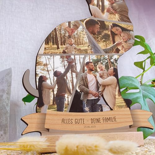 Personalisierte Katzenfoto Holzbild Geschenk 3 Personalisierte Katzenfoto Holzbild Geschenk - Image 3