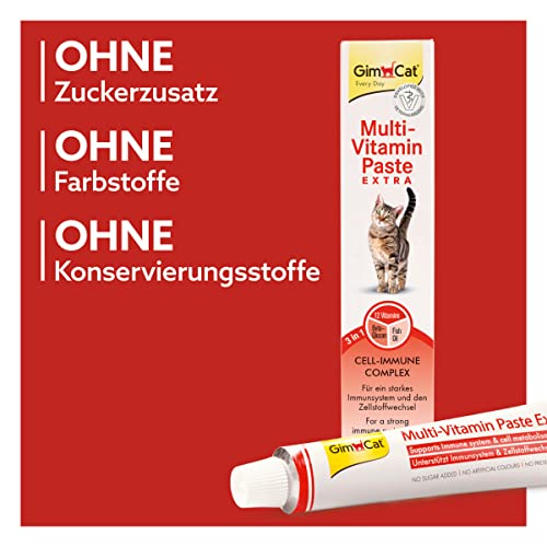 GimCat Multi-Vitamin Paste für Katzen 4 GimCat Multi-Vitamin Paste für Katzen - Image 4