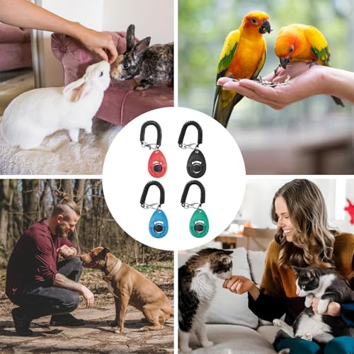 Hunde Clicker mit großem Knopf 4 Stück 6 Hunde Clicker mit großem Knopf 4 Stück - Image 6